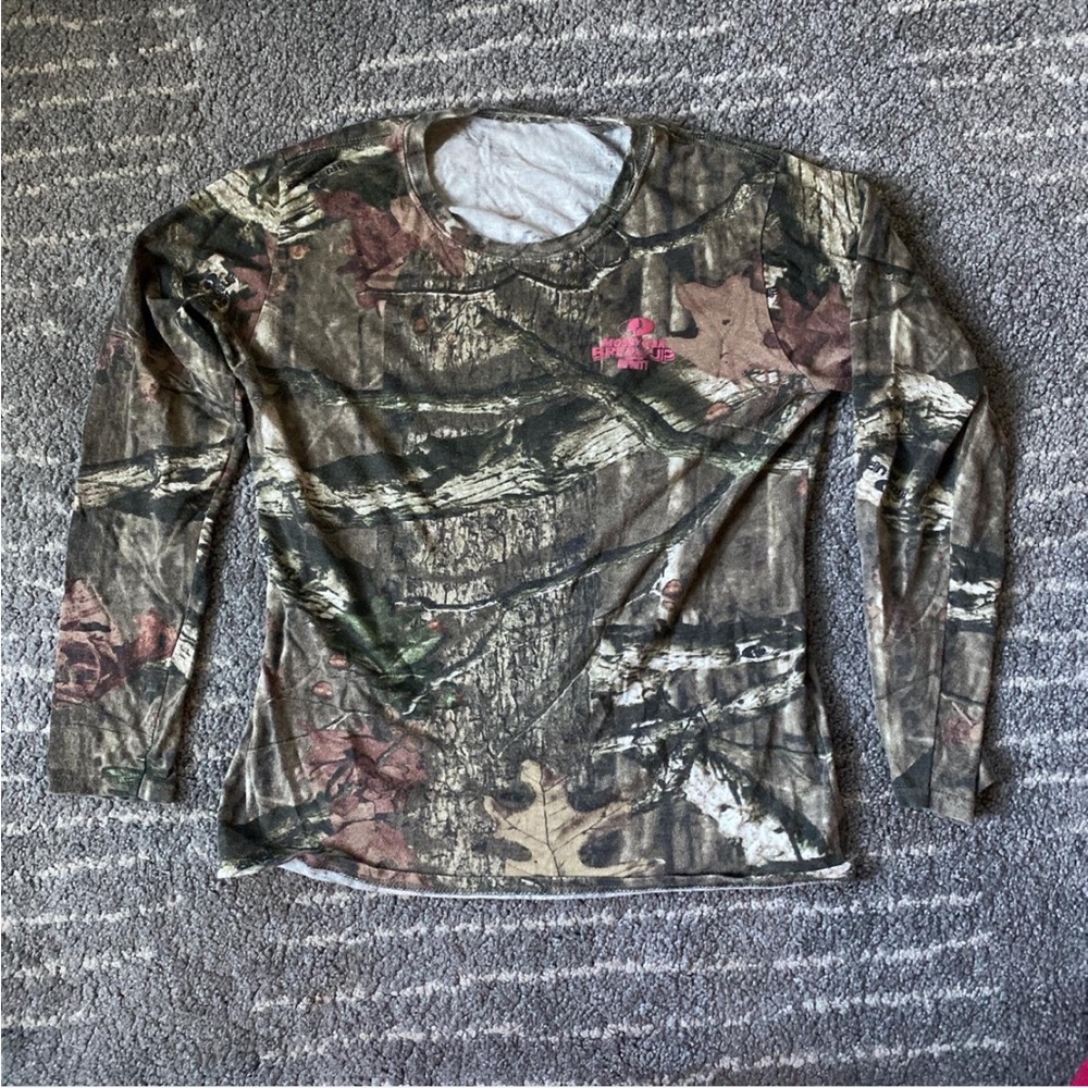 real tree long sleeve shirt